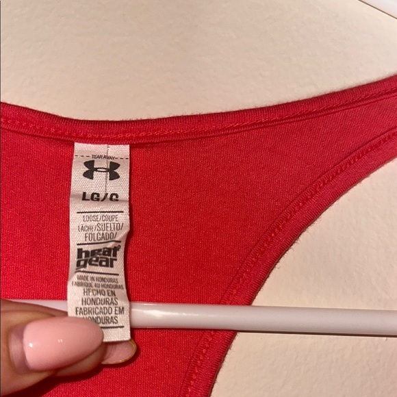 Under Armour Coral Racerback Tank - Picture 2 of 4